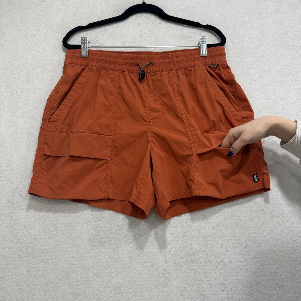 REI Women’s Trailmade Shorts - Rust Orange - Picture 5 of 12